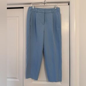Express High Waisted Pleated Ankle Pant sz 12P (like new)